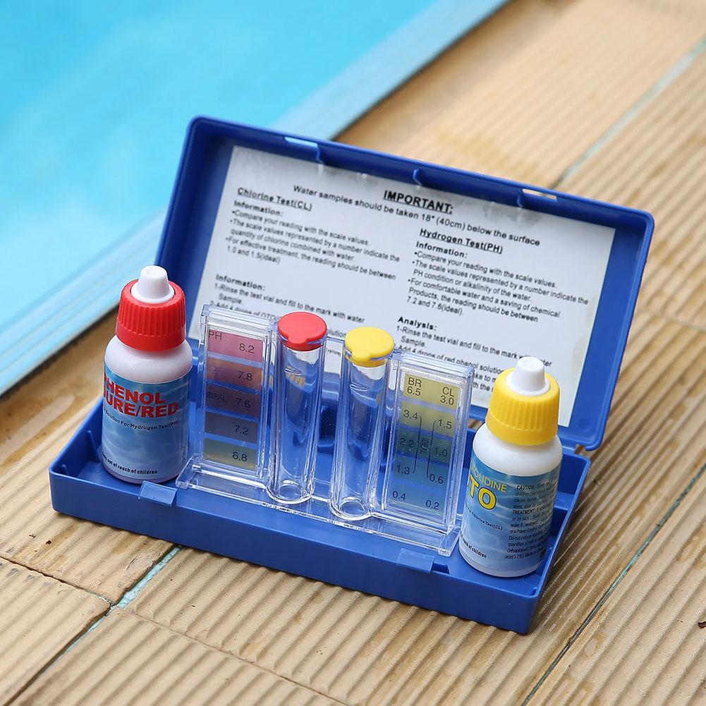 Marine Aquarium Test Kit - PH klor su Test kiti Tester