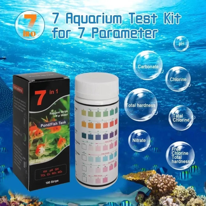 Marine Aquarium Test Kit - Sıcak Fırsat Akvaryum Test Şeridi PH