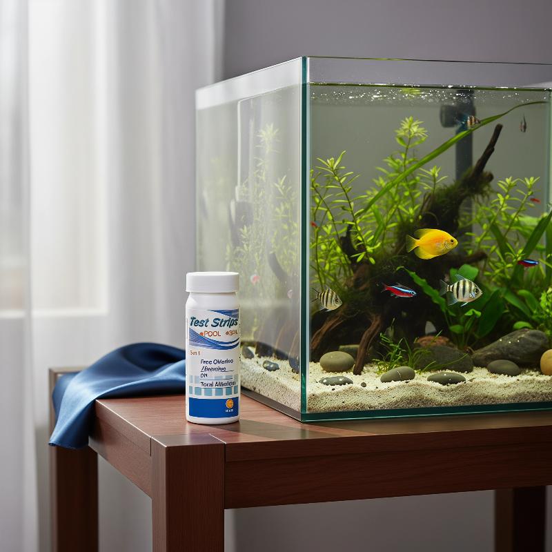 Marine Aquarium Test Kit - Akvaryum Su Test Şeritleri 50 Adet