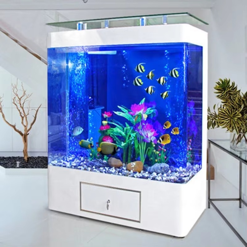 Marine Aquarium Design - 200 Galonluk Cam Balık Akvaryumu Modern