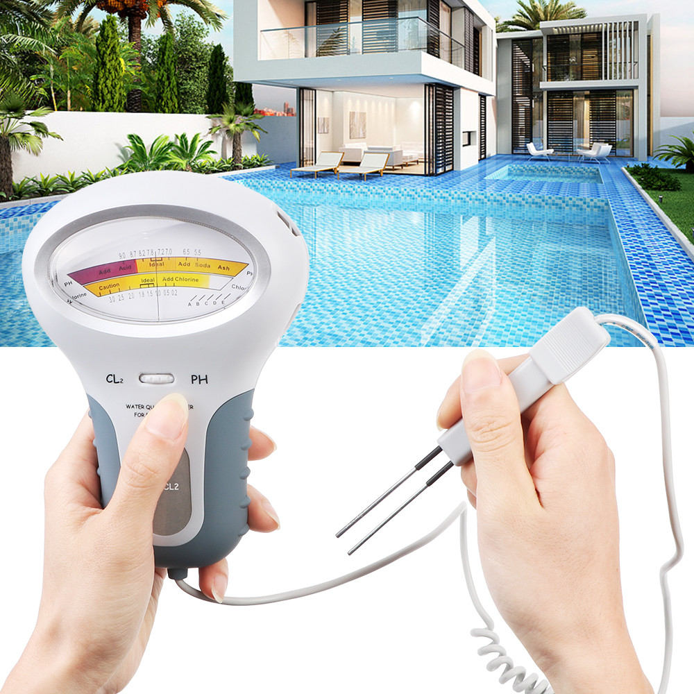 Marine Aquarium Test Kit - 2 in 1 PH klor ölçer