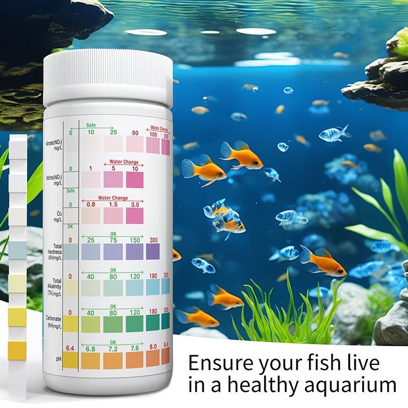 YENİ Akvaryum Su Test Şeritler - Marine Aquarium Test Kit incelemesi ve fiyatı