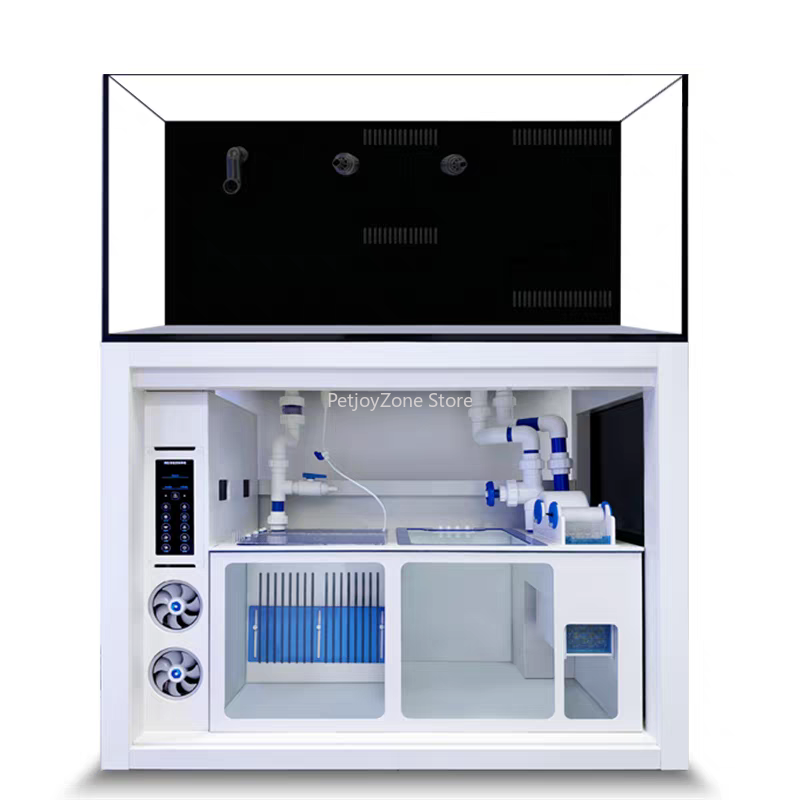 Lüks Ultra Beyaz Cam Tuzlu Su  - Marine Aquarium With Sump incelemesi ve fiyatı