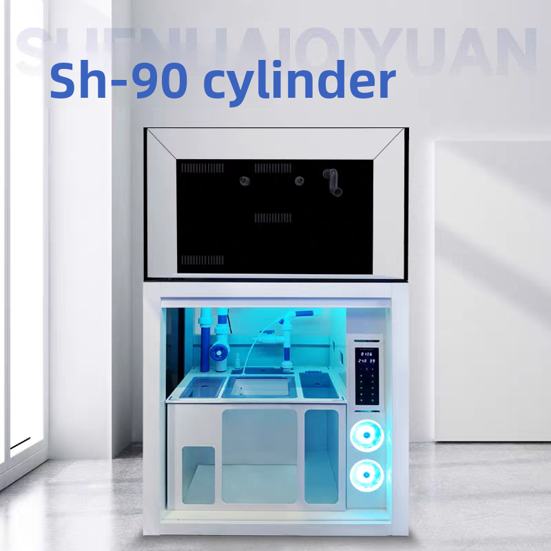 Lüks Ultra Beyaz Cam Tuzlu Su  - Marine Aquarium With Sump incelemesi ve fiyatı